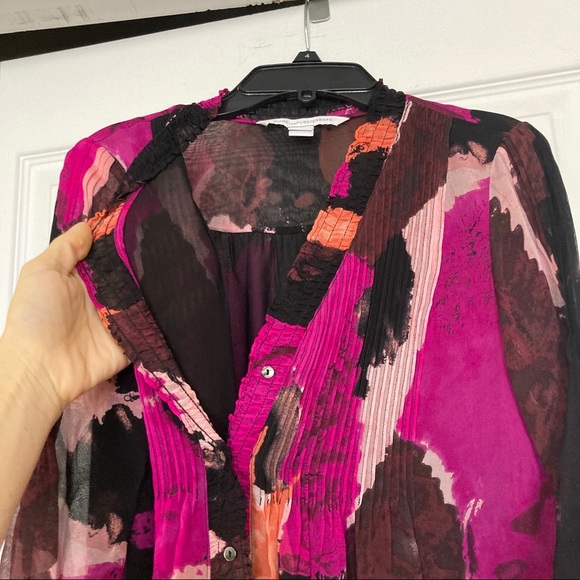 Diane von Furstenberg Layla Silk Shift Dress - Picture 7 of 10